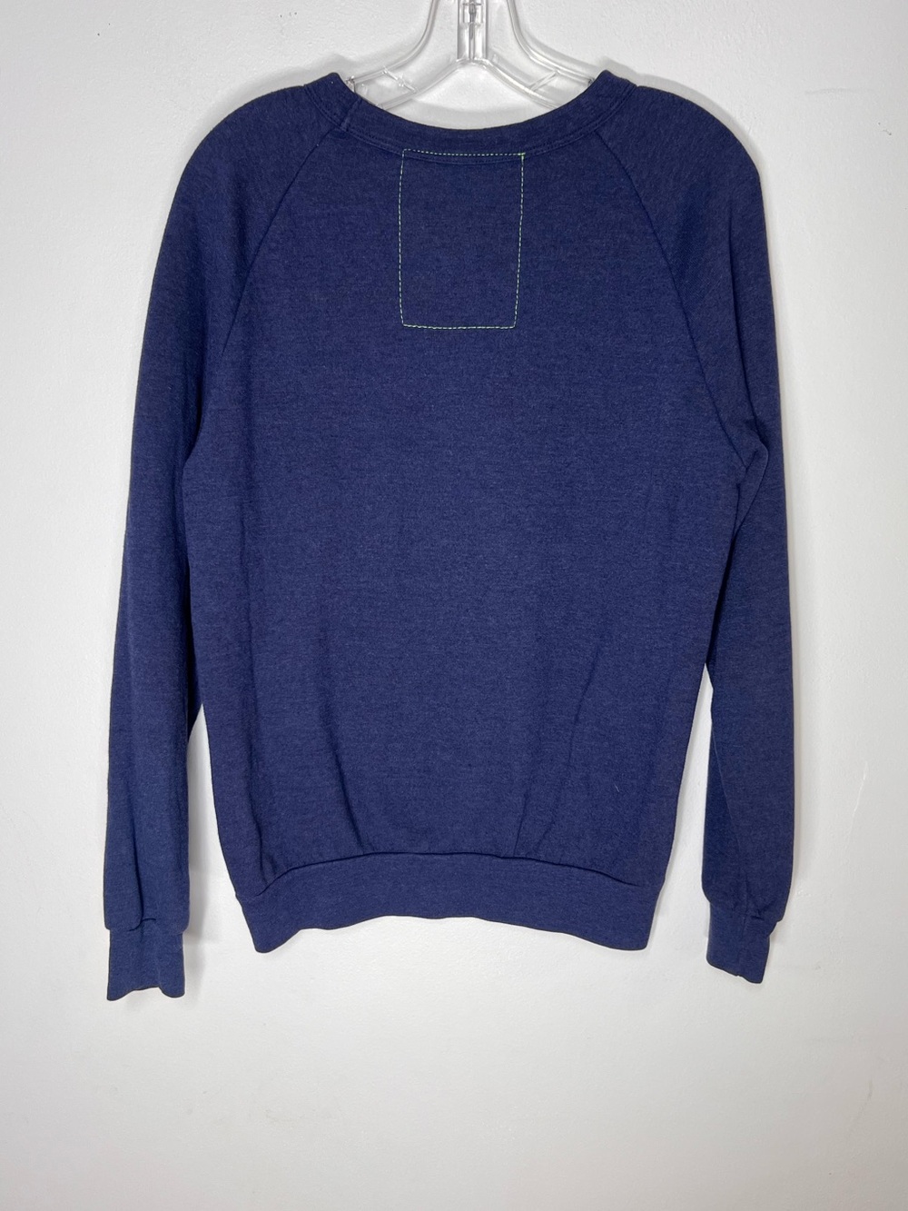 Aviator Nation Bolt Crewneck Sweatshirt Blue Sz S - Picture 5 of 7